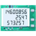 LCD display board for fuel dispenser X110 6-digit lcd display programmable lcd display